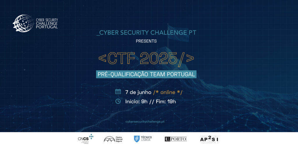 Imagem com logo da competição cybersegurity challenge